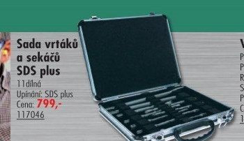 Sada vrtáků a sekáčů SDS plus