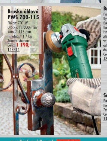 Bruska úhlová PWS 700-115