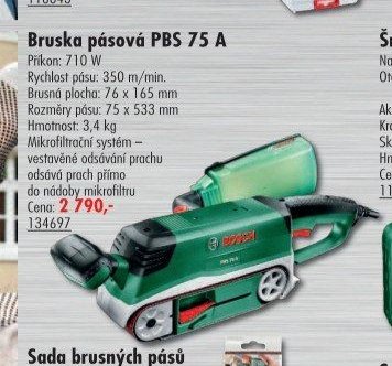 Bruska pásová PBS 75 A