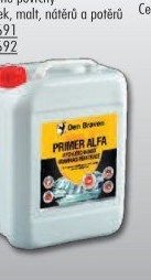 Rychleschnoucí penetrace Primer Alfa