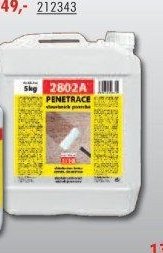 Penetrace stavebních povrchů