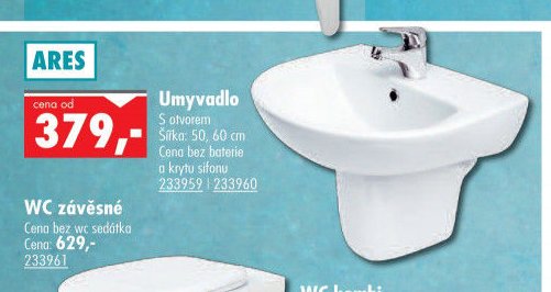 ARES Umyvadlo