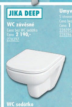 JIKA DEEP WC závěsné