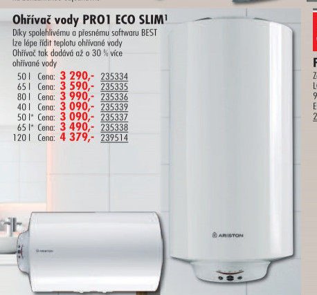 Ohřívač vody PRO1 ECO SLIM