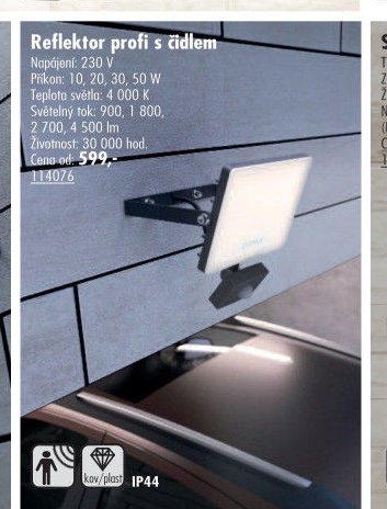 Reflektor profi s čidlem