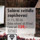 Solární svítidlo zapichovací
