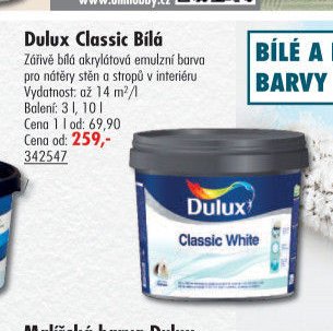 Dulux Classic Bílá