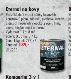 Eternal na kovy