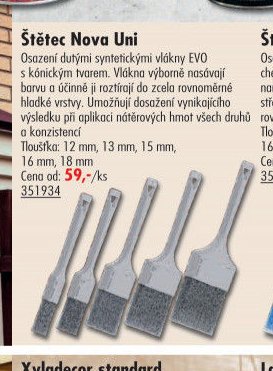 Štětec Nova Uni