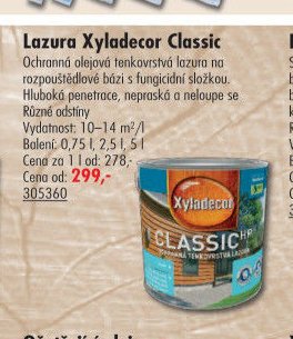 Lazura Xyladecor Classic