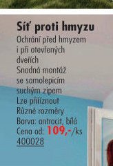 Síť proti hmyzu