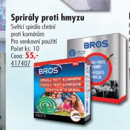 Spirály proti hmyzu BROS