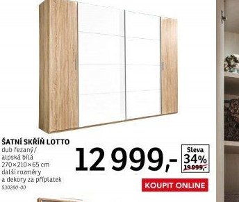 ŠATNÍ SKŘÍŇ LOTTO