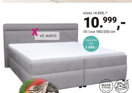 ČALOUNĚNÁ POSTEL „REDA“