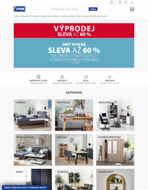 akční leták Jysk 6.7.2021-12.7.2021