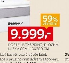 Postel boxspring