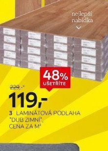 Laminátová podlaha Dub zimní