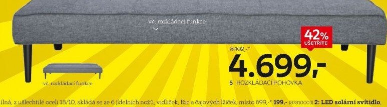 Rozkládací pohovka