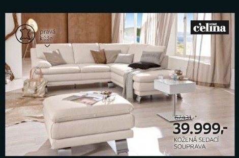 KOŽENÁ SEDACÍ SOUPRAVA