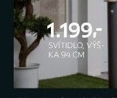 Svítidlo, výška 94 cm