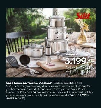 Sada hrnců na vaření „Diamant“, 9dílná