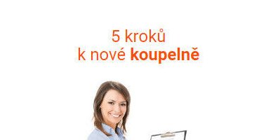 5 kroků k nové koupelně