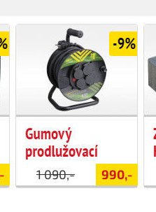 Gumový prodlužovací