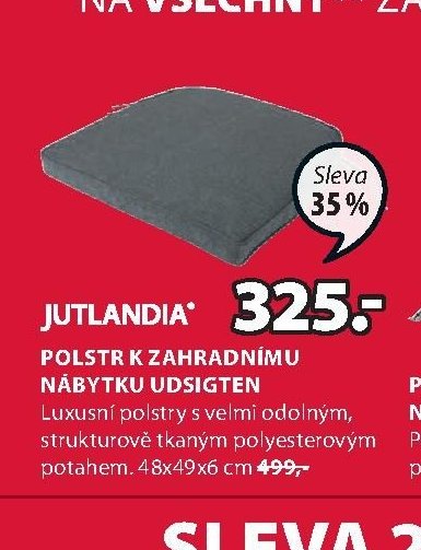 POLSTR K ZAHRADNÍMU NÁBYTKU UDSIGTEN