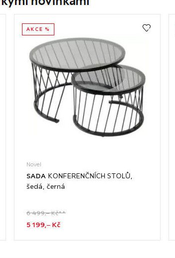 SADA KONFERENČNÍCH STOLŮ, šedá, černá