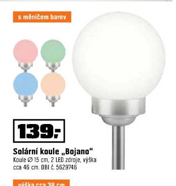 Solární koule „Bojano“