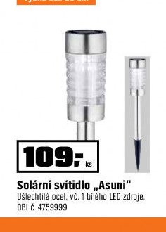 Solární svítidlo „Asuni“
