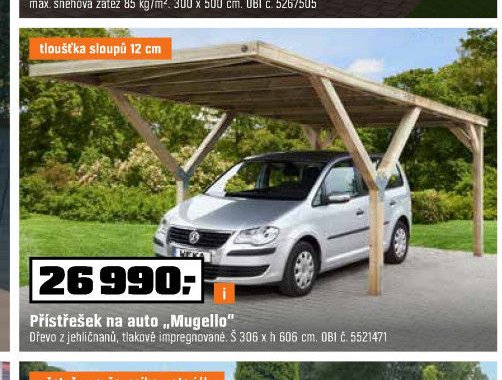 Přístřešek na auto „Mugello“