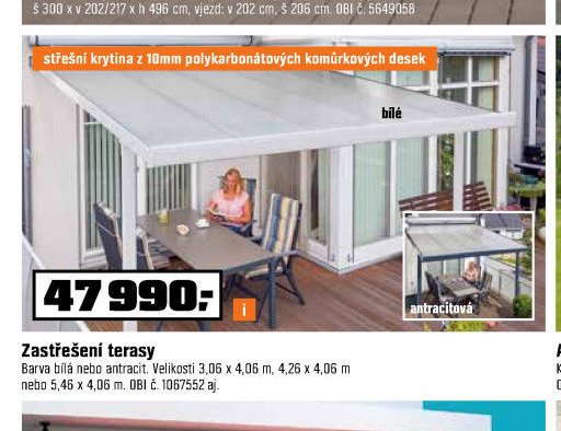 Zastřešení terasy