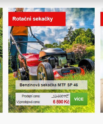 Benzínová sekačka MTF SP 46