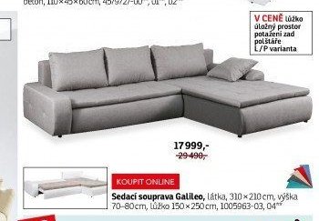 Sedací souprava Galileo