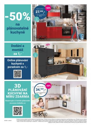 akční leták Möbelix 2.8.2021-15.8.2021