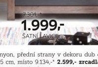 Šatní lavice
