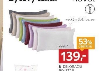 8 Dekorační polštář