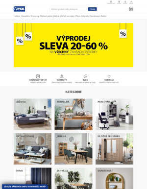 akční leták Jysk 3.8.2021-9.8.2021