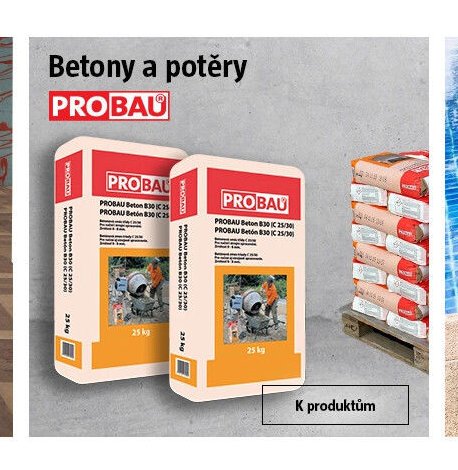 Betony a potěry PROBAU
