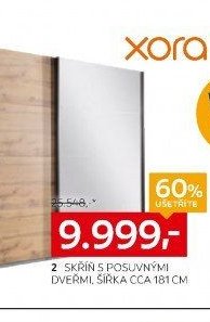 Skříň s posuvnými dveřmi