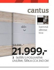 Skříň s posuvnými dveřmi