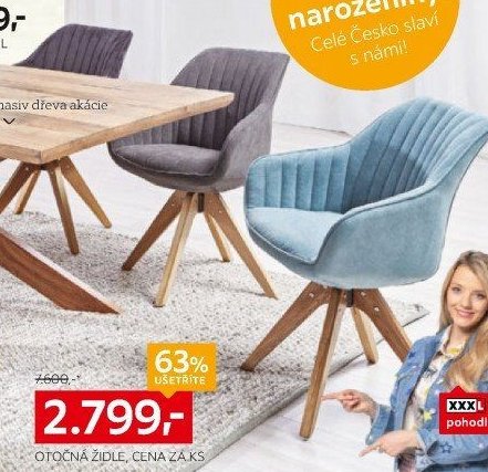 Otočná židle