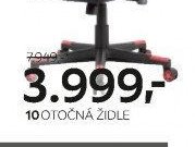 10 OTOČNÁ ŽIDLE