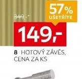8 HOTOVÝ ZÁVĚS, CENA ZA KS