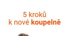 5 kroků k nové koupelně