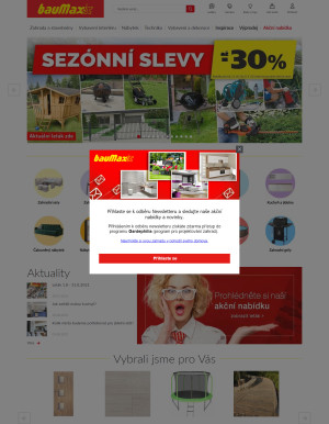 akční leták bauMax 11.8.2021-17.8.2021