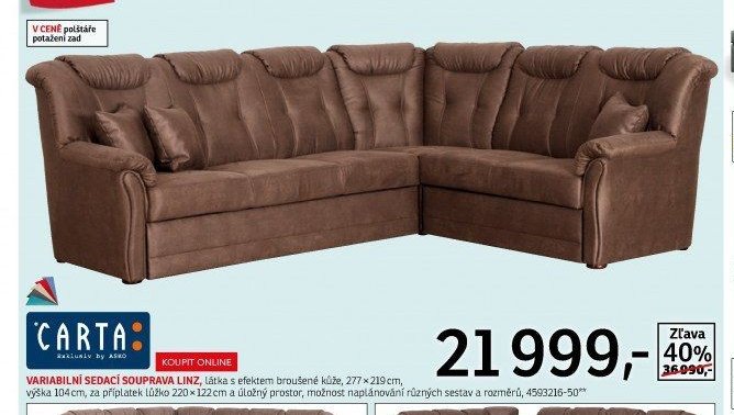 Variabilní sedací souprava LINZ