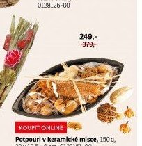 Potpouri v keramické misce