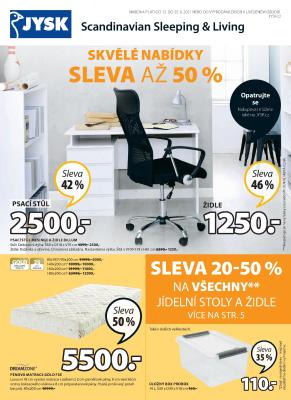 akční leták Jysk 12.8.2021-25.8.2021